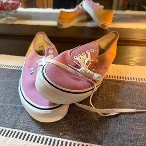 Vans Sneakers in Pink and Orange